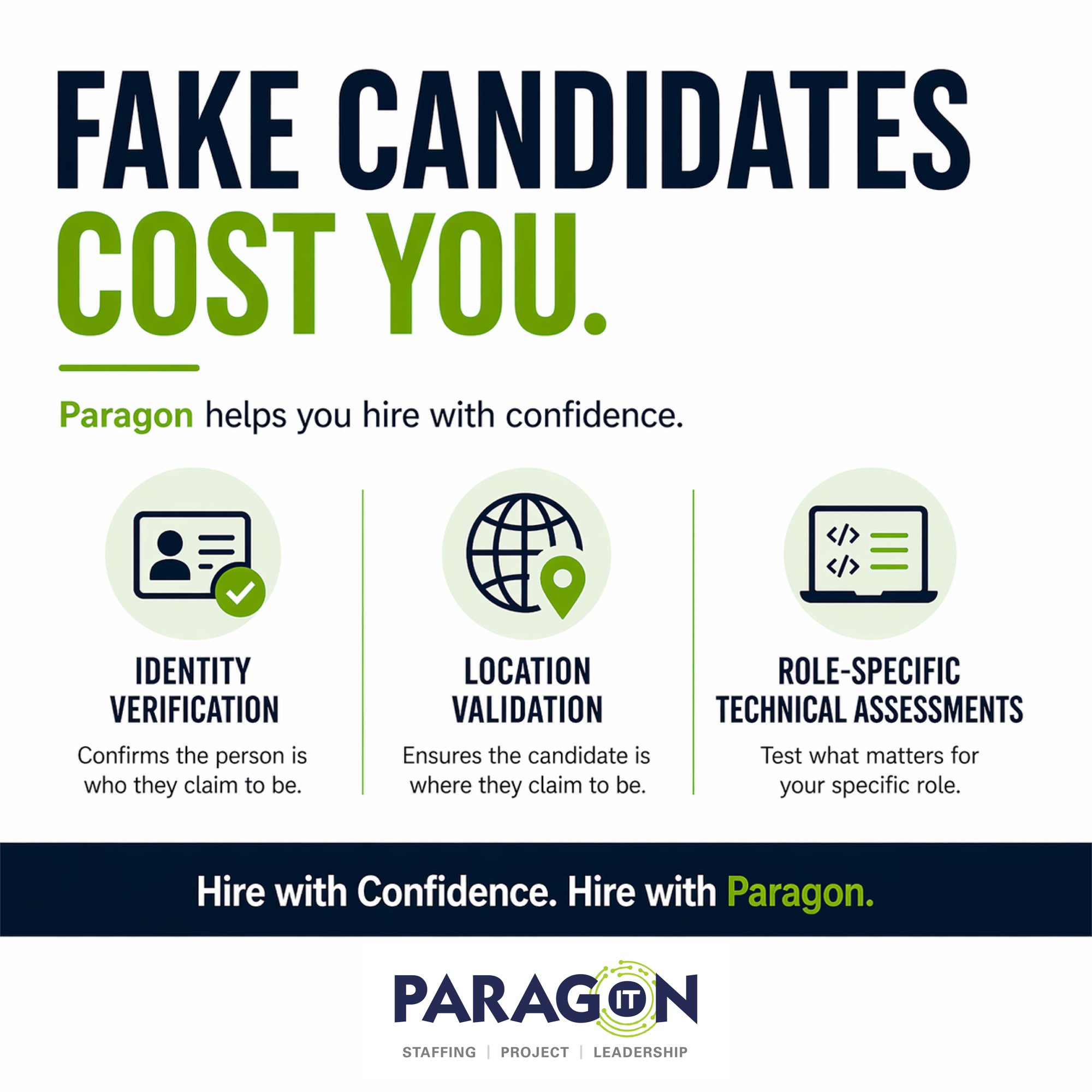 Hire with Confidence. Hire with Paragon. Hire with Confidence. Hire with Paragon.